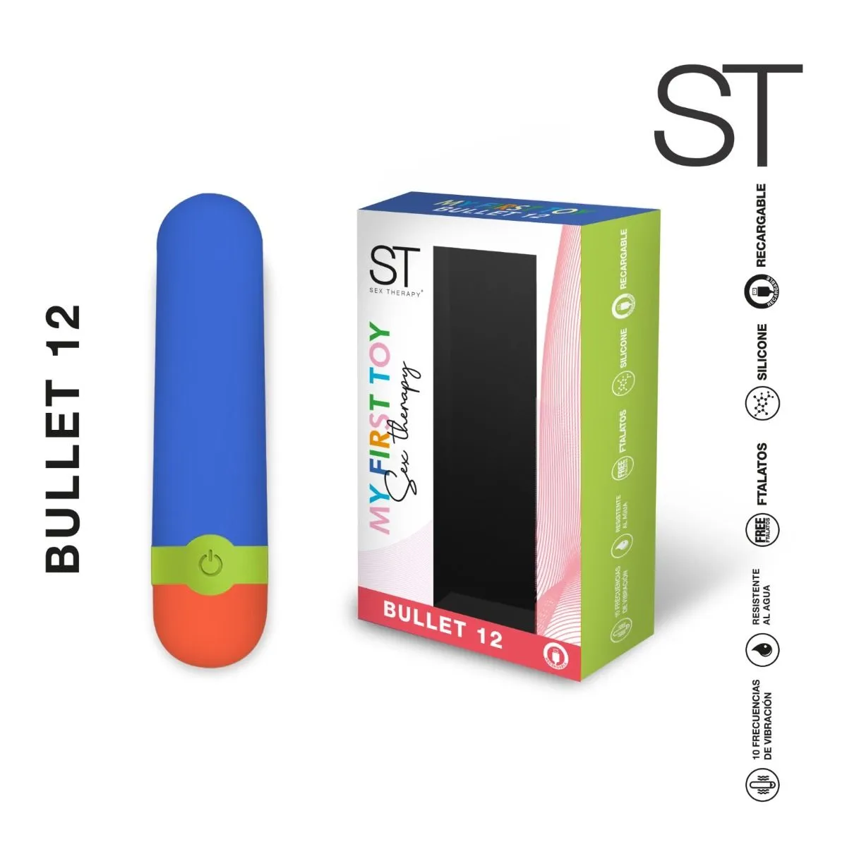 Estimulador Clitoriano Bullet 12