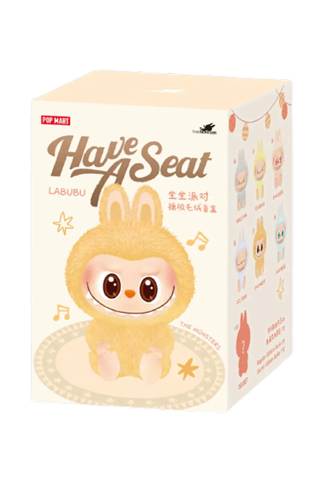 Labubu “Have a Seat” con Luz y Sonido