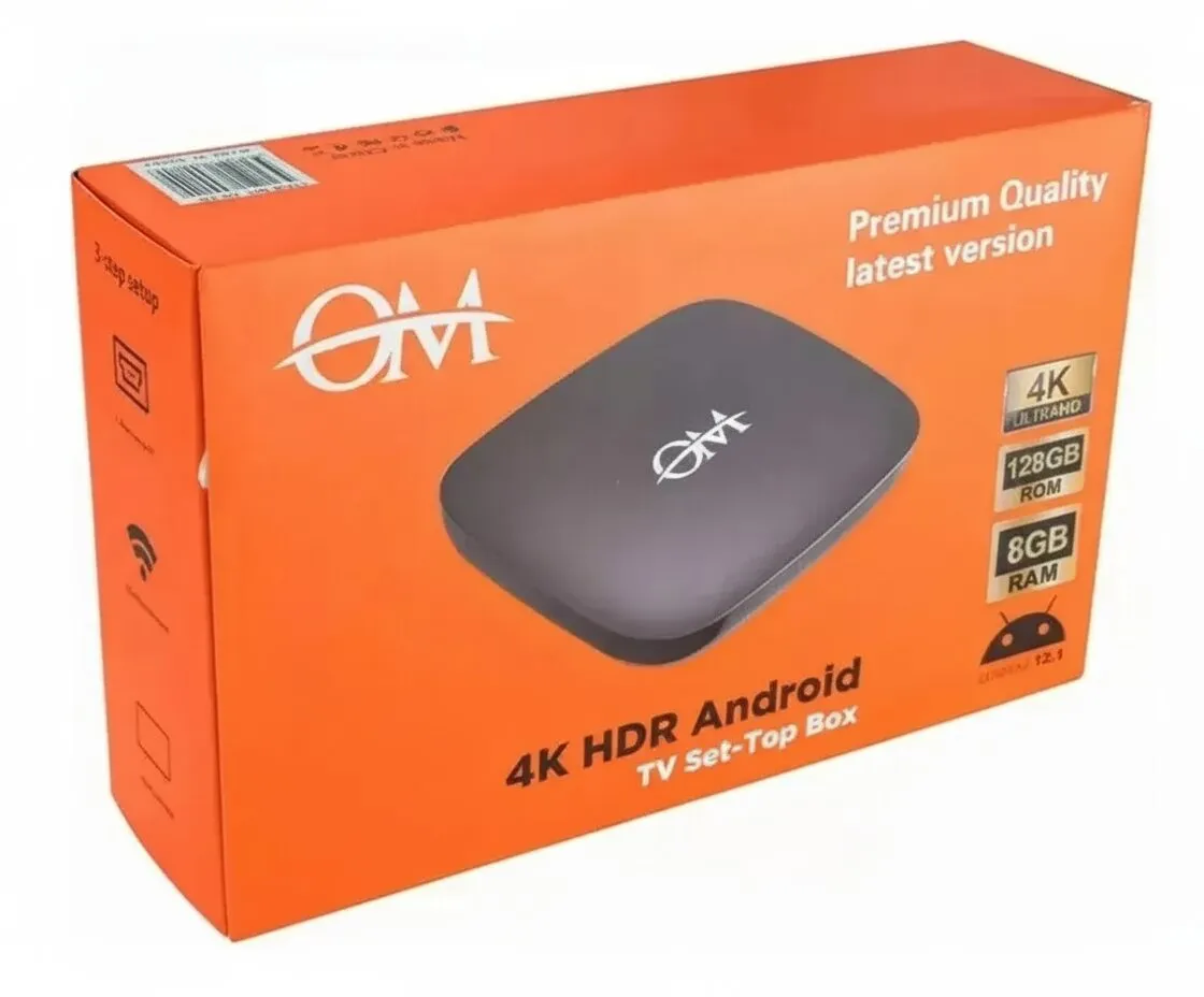 TV Box Android 12.1 – 4K HDR