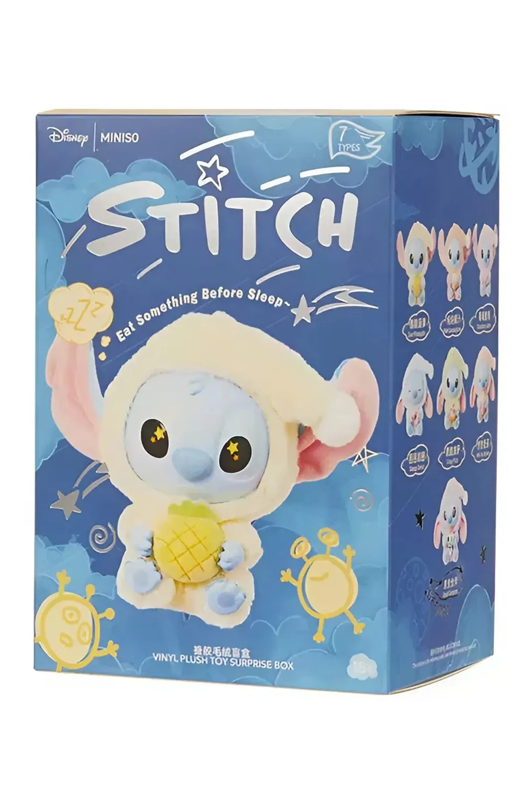 Peluche Stitch Eat Something Before Sleep – Edición Especial Disney