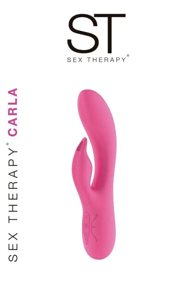 Vibrador Doble Estimulación Punto G y Clítoris - Carla