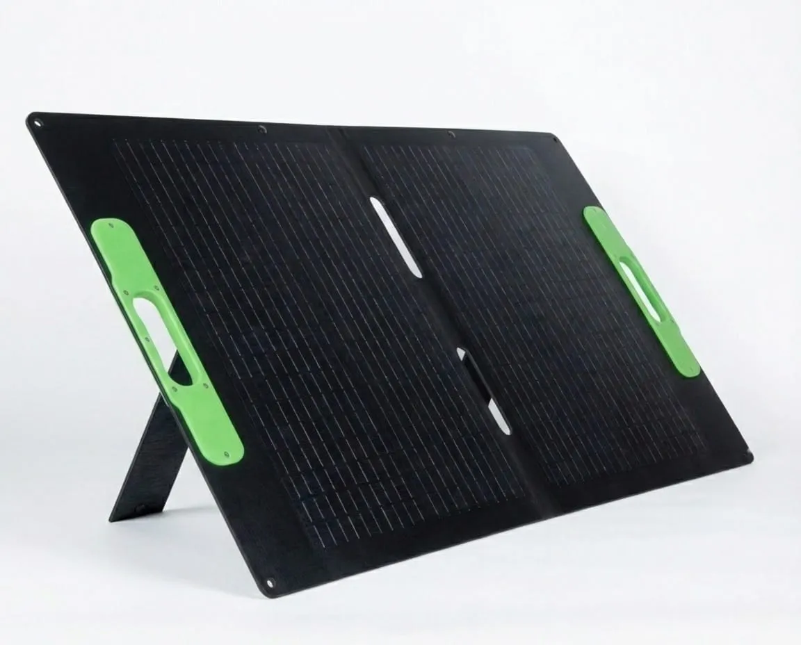 Panel Solar Portátil Plegable 100W CN-TY2312 – Alta Eficiencia IP65